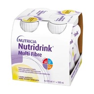 Nutridrink Multi Fibre vanilka - 4 x 125 ml