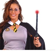 Čarodejnícky čarodejnícky prútik žiariaci Harry Potter Hermiona