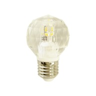 LED Crystal E27 G45 žiarovka 4,3W 4000K neutr