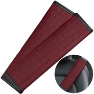 Poťah COVER na bezpečnostné pásy Soft Belt Protector Red 2 ks