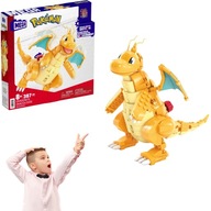 POKEMON DRAGONITE MEGA CONSTRUX SADA POHYBLIVÉHO DRAČÍHO BLOKU 387 ks ZADARMO