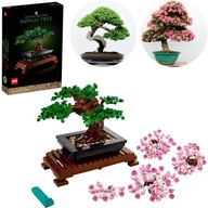 Sada kociek LEGO Icons Creator Expert Roztomilá ozdoba na stromček BONSAI