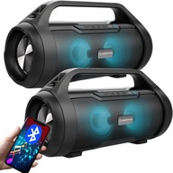 PRENOSNÝ BLUETOOTH REPRODUKTOR BOOMBOX USB TWS MANTA SPK215 2ks