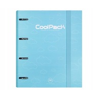 BINDER s listami COOLPACK A4, pastelovo modrý