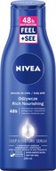 NIVEA výživné telové mlieko 250ml hydratačné