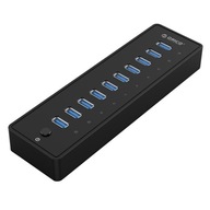 Orico Adaptér Hub ACTIVE 10in1 10x USB 3.0 5Gbps