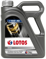 MOTOROVÝ OLEJ 15W-40 LOTOS DIESEL CG-4/SJ 5L