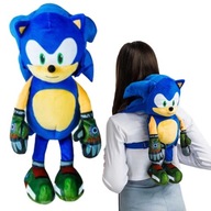 BATOH SONIC PRIME PLYŠOVÝ MASKOT MODRÁ