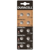 *10 x alkalická batéria Duracell G13 LR44 BLISTER