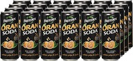 Oransoda plechovka, 330ml, 20% džús, limonáda, bal