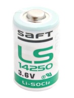 SAFT LS14250 3,6V LiSOCl2 1/2 AA lítiová batéria