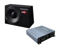 KENWOOD KSC-W1200B + basgitara BLAUPUNKT GTA260ES