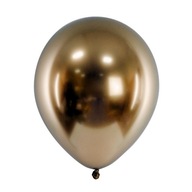 BALÓNY 30 cm PARTYDECO GLOSSY GOLD 50 ks.