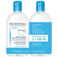 Bioderma Hydrabio H2O micelárna tekutina 500ml + 500ml