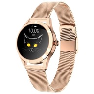 Dámske inteligentné hodinky Oromed Smart Lady Gold Gold 1,04" vodotesné Bluetooth