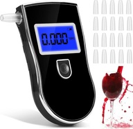 Alkohol tester s 20 náustkami a MODRÝM PODVIETENÍM