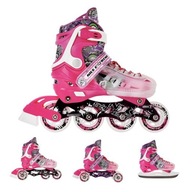 PINK Kolieskové korčule 4v1 Kolieskové korčule Ice Skates Women 29-33