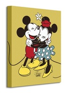 Disney Mickey a Minnie Mouse Obraz na plátne 30x40 cm