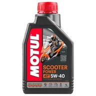 MOTUL Scooter Power 4T MA 5W40 1L - syntetický motocyklový olej pre skútre