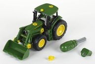 JOHN DEERE TRACTOR TOYSKÁ HRAČKA Traktor znovu zložený mechanik