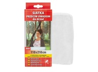 Moskytiéra na dvere na suchý zips 110x210 Biela