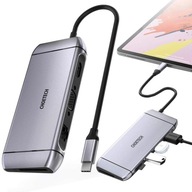 SIEŤOVÁ KARTA CHOETECH HUB 9V1 USB-C HDMI SD VGA