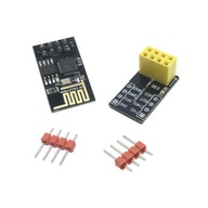 WiFi modul ESP-01 ESP8266 Black + adaptér