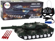 RC Tank diaľkovo ovládaný 27 MHz zelený