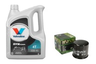 Olej Valvoline Synpower 4T 10W40 4L + OLEJOVÝ FILTER