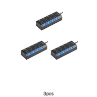 3x Typ 1: 1 * 7-portový USB rozbočovač. Zadajte