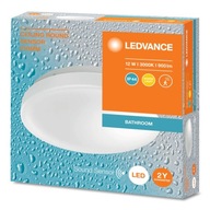 Ledvance LED SENSOR stropné svietidlo 12W 3000K IP44 priemer 21cm zvukový senzor