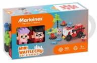 Mini Waffle Blocks Hasičské auto 80 kusov Marioinex