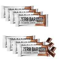 BIOTECH ZERO BAR PROTEIN BAR ZERO SUGAR FIBER BEZ LAKTÓZY 8x50 g