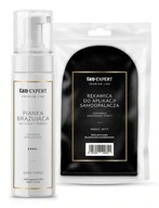 Samoopaľovacia pena TanExpert Dark Topaz + aplikačná rukavica