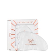 CRYSTALLOVE Gua sha doska na masáž tváre vyrobená z horského krištáľu