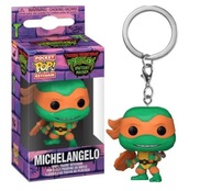 Michelangelo Teenage Mutant Ninja korytnačky Funko Keychain Pocket POP!