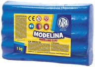 ASTRA modelovacia hmota termosetová 1kg modrá