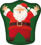 Tvarovaný vankúš VIANOČNÝ Santa Shaped (