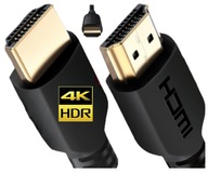 HDMI kábel - HDMI v2.0 kábel 3M 3D - 4K FULLHD HDMI kábel pre TV STRONG