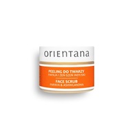 Orientana - Face Scrub Papaya a Ashwagandha - peeling na tvár