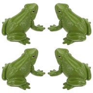 Modely zvierat Toys Cake Frog Toppers 4 ks