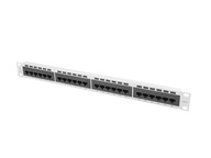 PATCH PANEL 24 PORT 1U 19” CAT.6 GREY LANBERG