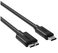 Kábel USB TYPE-C na microUSB 3.0 1m Y-C475BK