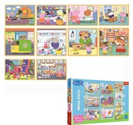 Puzzle Peppa Pig 10 puzzle 329 ks. Peppa Pig puzzle prasiatko peppa 10v1