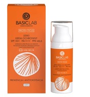 BasicLab ľahký ochranný krém SPF 50+ 50 ml