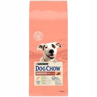 Purina DOG CHOW Sensitive losos 14kg krmivo pre psov