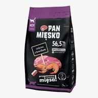 PAN MEAT Teľacie mäso s krevetami S pre mačky 5kg