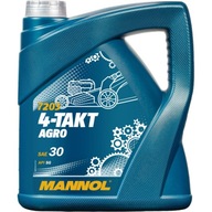 Mannol 4-Takt Agro SAE 30 4L záhradnícky olej