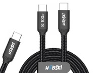 Multifunkčný rýchly PD kábel USB Type-C 2m 100w