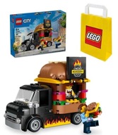 LEGO BLOCKS | CITY 60404 BURGER TRUCK SET + DARČEKOVÁ TAŠKA